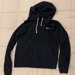 Nike Black Polka Dot Hoodie